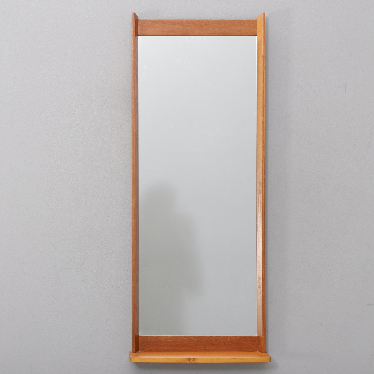 SPEGEL, teak, 1950/60-tal.