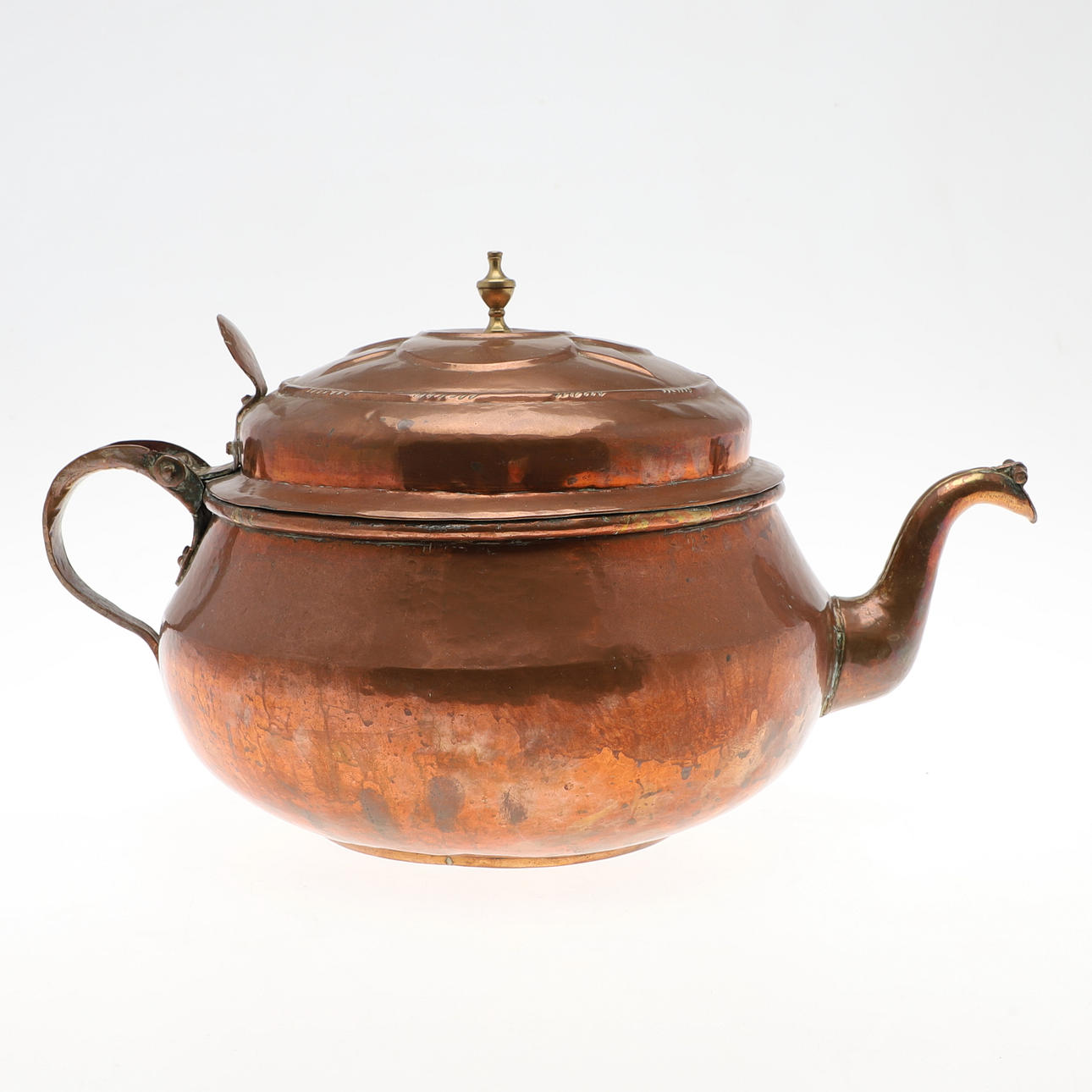 DROPPKANNA, koppar, 1800-tal.