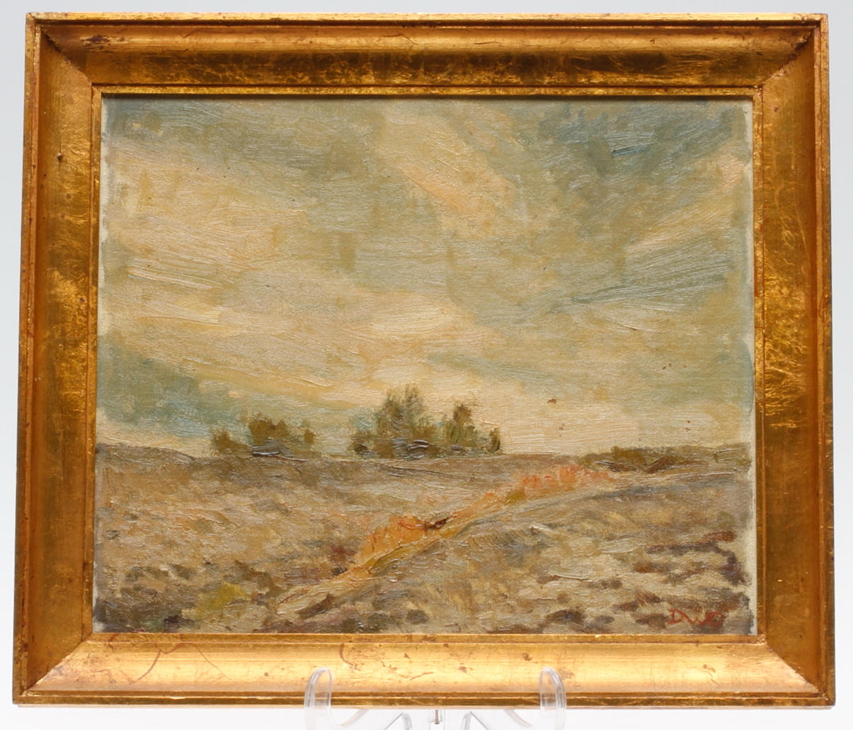 DONALD WILLIAM-OLSSON. Olja på duk, monogramsignerad.