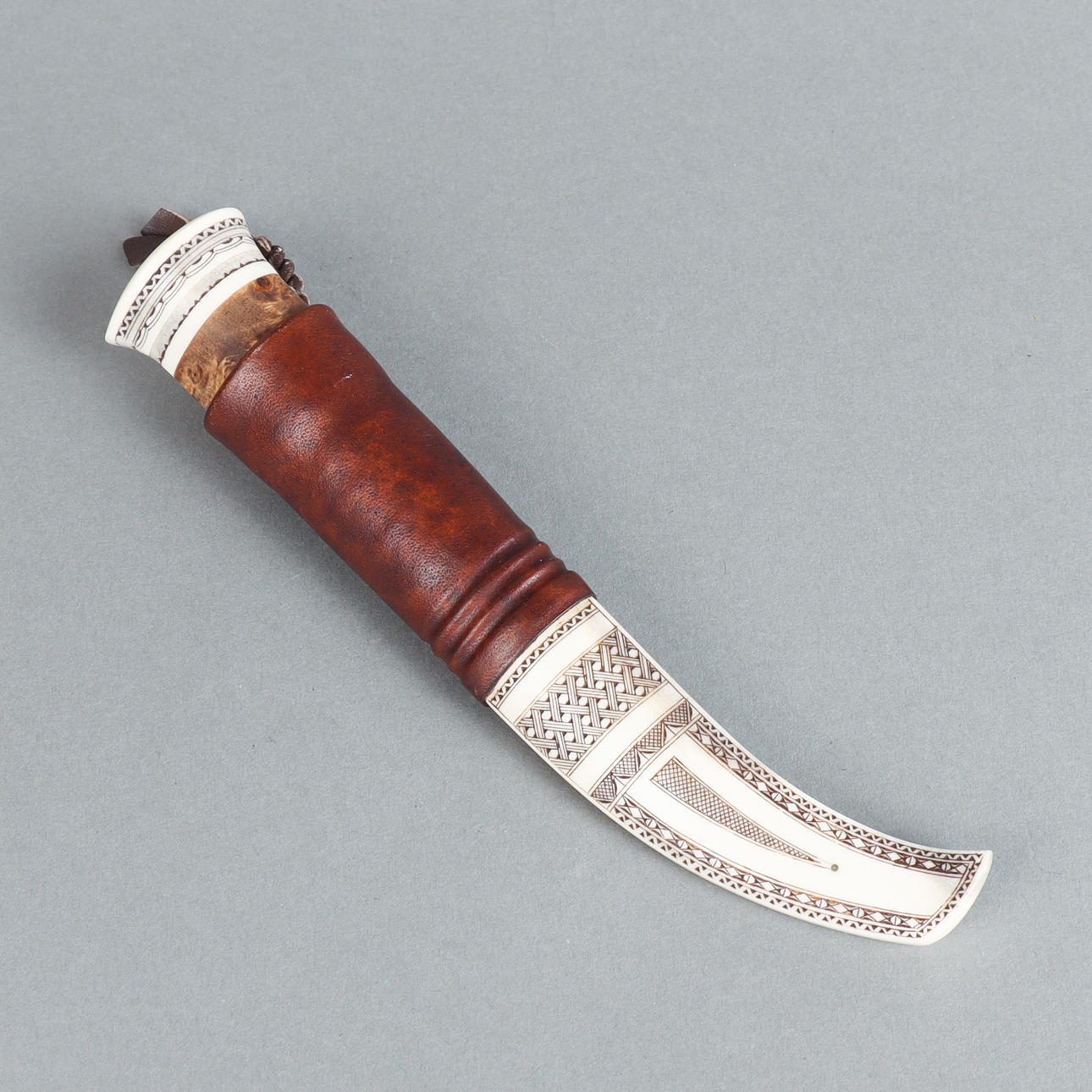 PER ERIK NILSSON Sami knife signed.