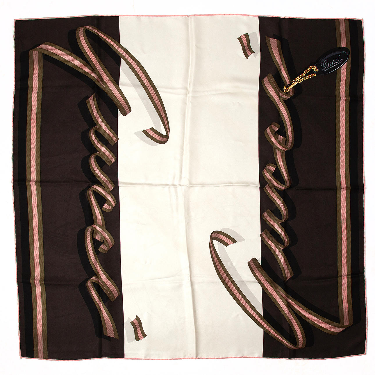 GUCCI. Scarf, siden.