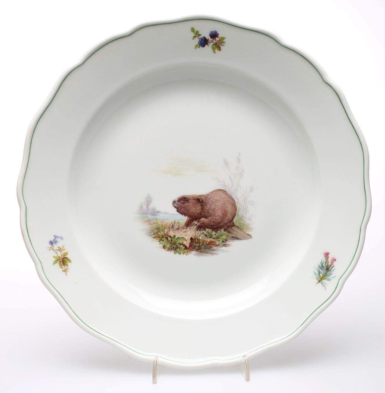 MEISSEN. tallrik, efter 1924.