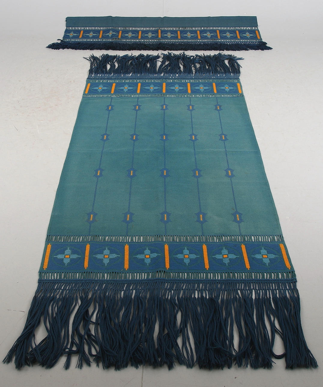 SALONGSDUK och GARDINKAPPA, jugend. Sekelskiftet 18/1900-tal.