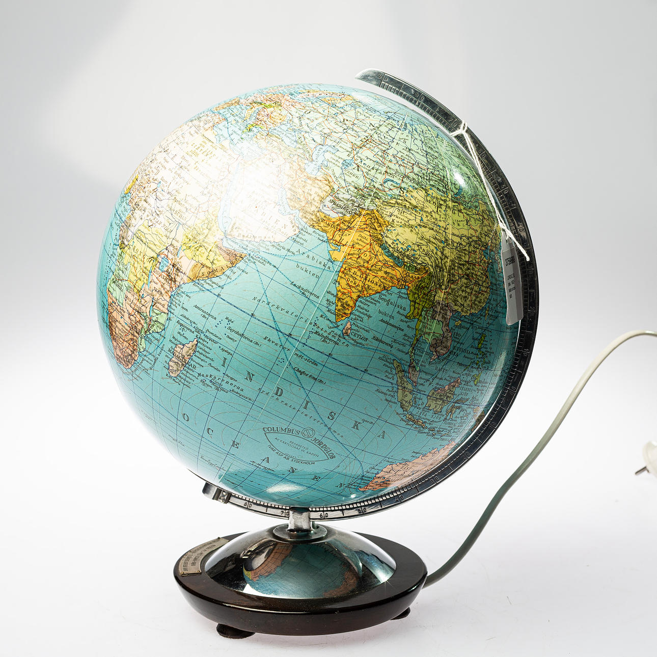 JORDGLOB, glas, 1900 - talets andra hälft.