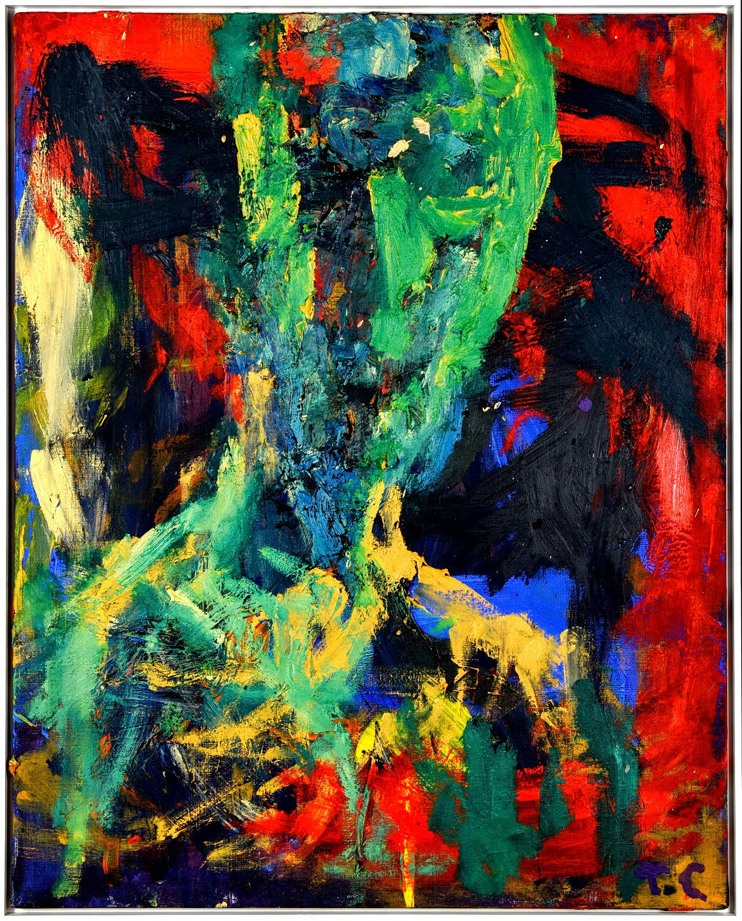 Thomas Christenson Oil on canvas.