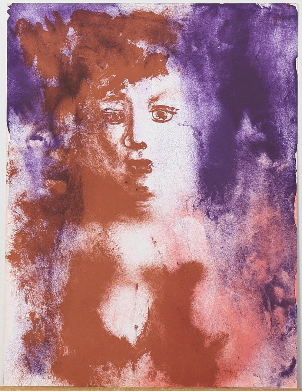 PETER DAHL. Färglitografi, signerad a tergo och daterad 1987.