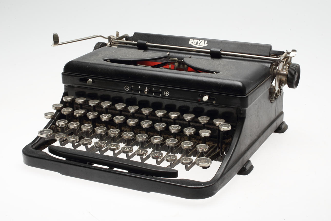 SKRIVMASKIN, "Royal", 1900-tal.