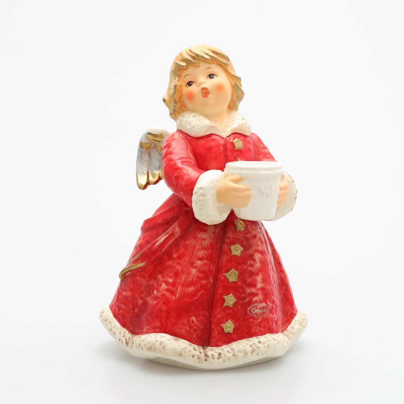 FIGURIN, porslin, ängel, Goebel.