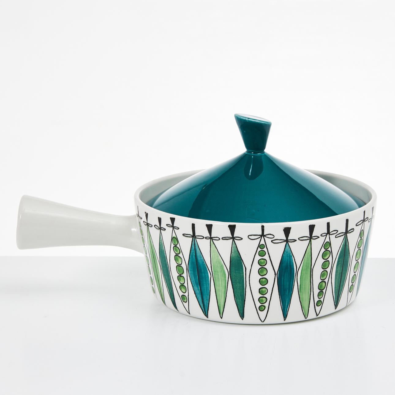 MARIANNE WESTMAN. “Picnic” (1956-1969), carott with lid, flintware