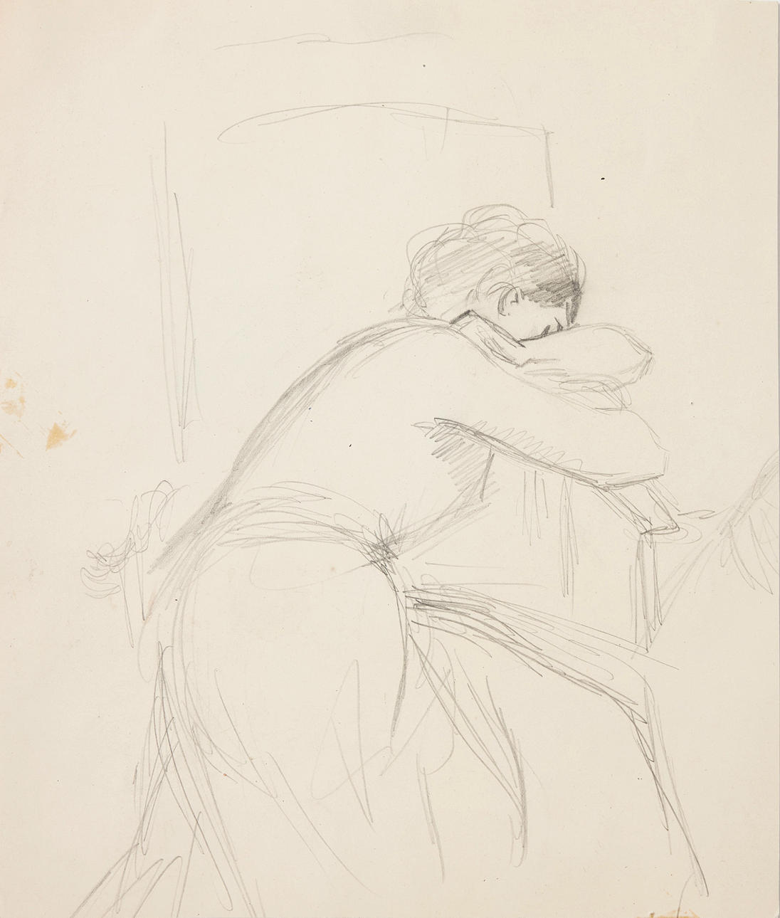 ALBERT EDELFELT. Modelundersøgelse.