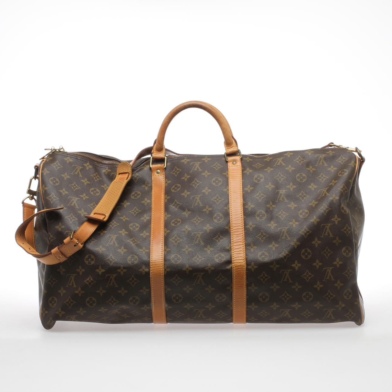 LOUIS VUITTON, Väska/Weekendbag "Keepall 60 Bandoulière ", 1989.