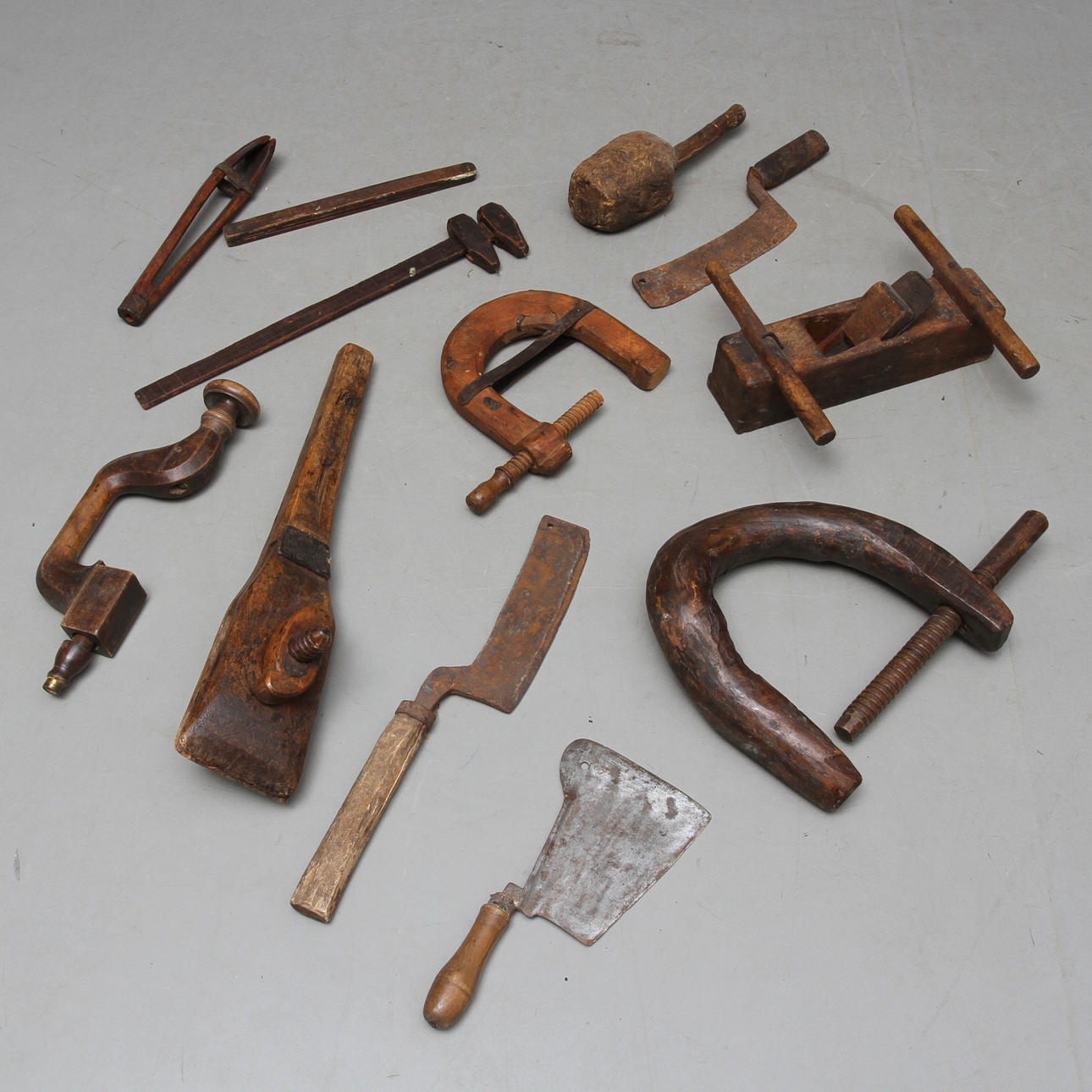 PARTI VERTYG, allmoge, 1700/1800-tal.