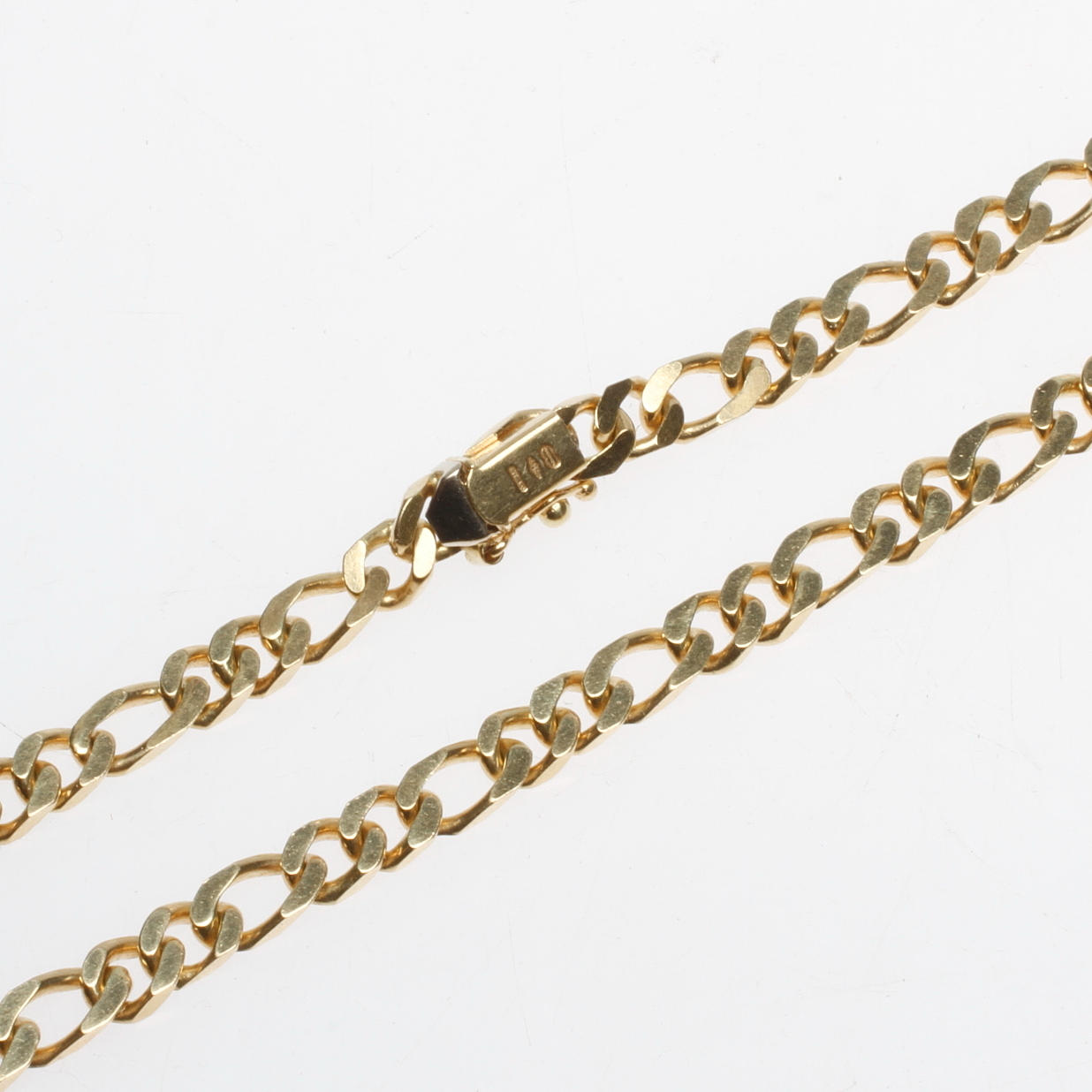 HALSBAND, "Figaro", guld 18k, vikt ca. 51.6 gram.