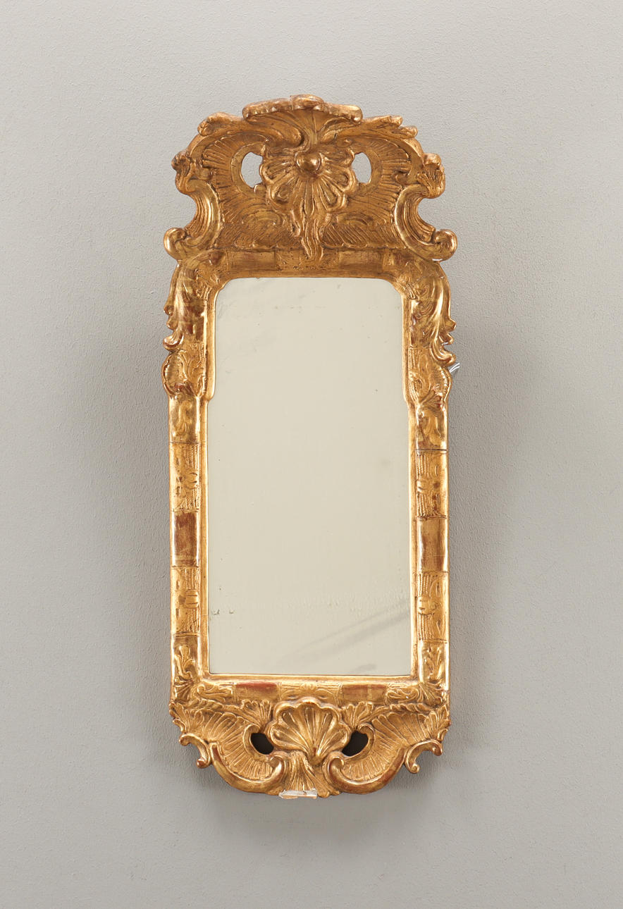MIRROR Rococo style, gilded.
