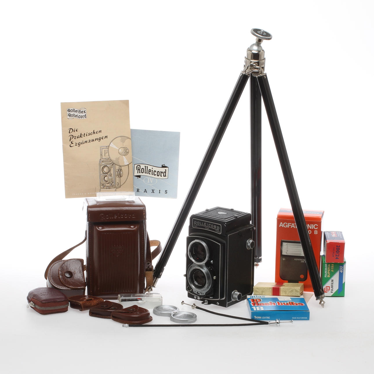 KAMERA, Rolleicord, 1900-talets första hälft.