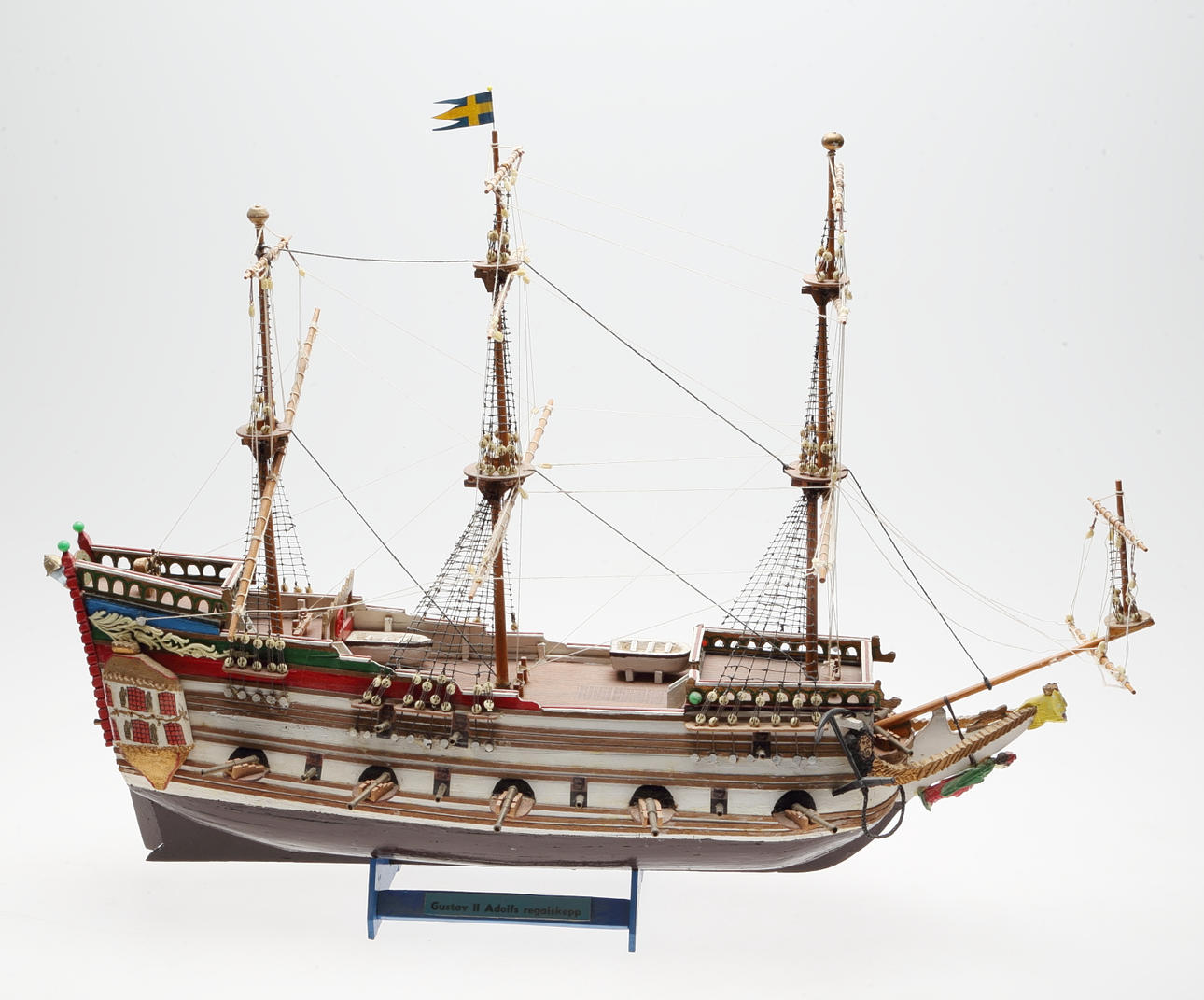 SKEPPSMODELL, trä, 1900-tal.