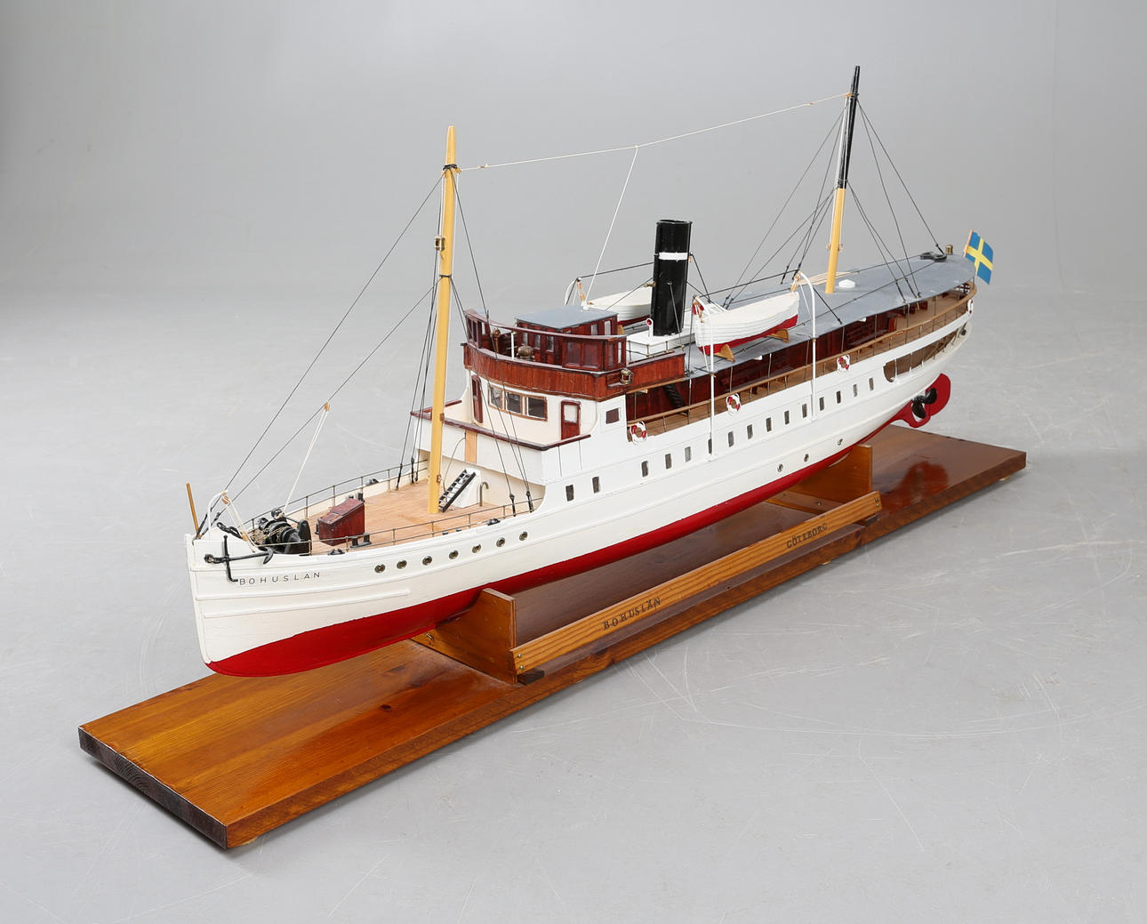 SKEPPSMODELL, trä, Å/F Bohuslän, 1900-tal.