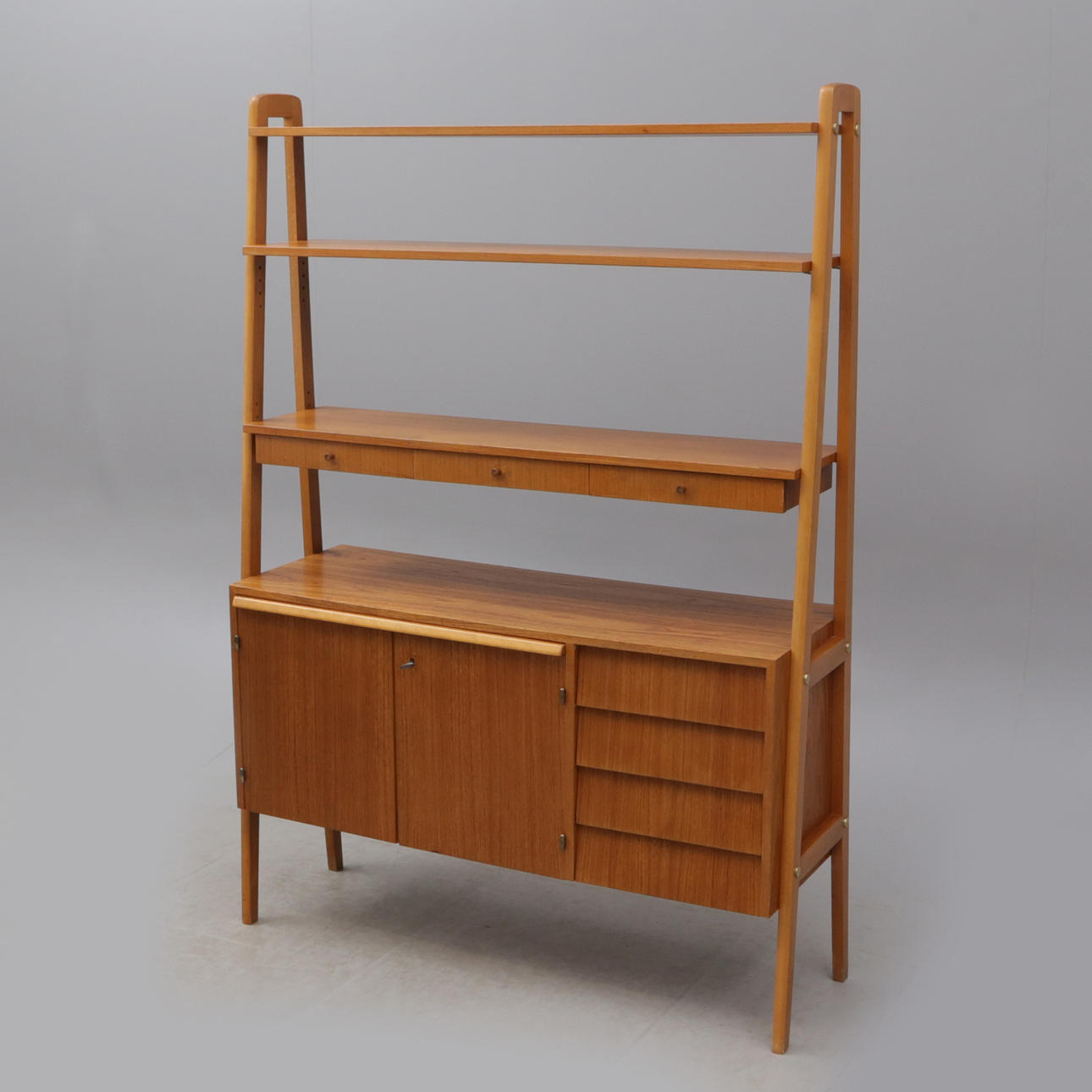 BOKHYLLA, teak, 1960-/70-tal.