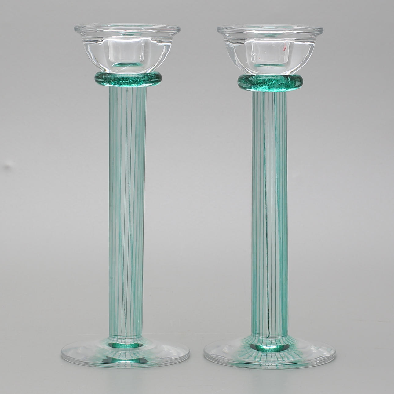 KJELL ENGMAN. LJUSSTAKAR 1 par, Kosta Boda.