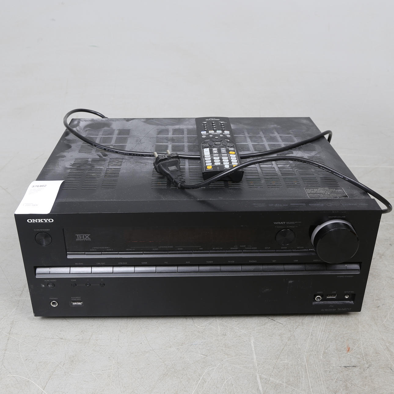 SURROUNDFÖRSTÄRKARE, Onkyo TX-NR717.