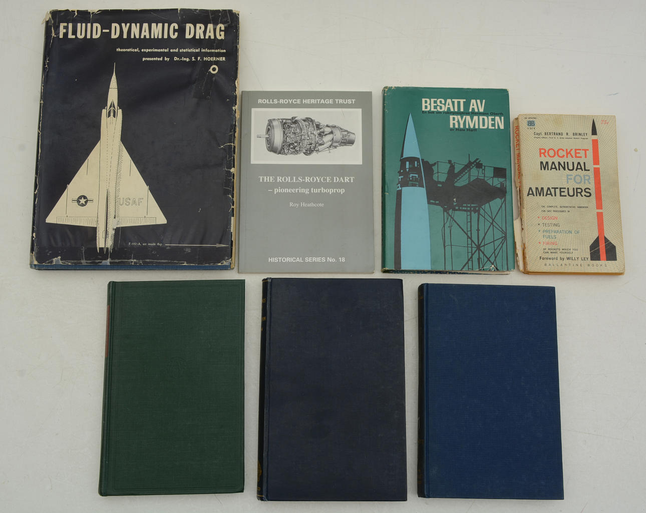 Flygplansteknik. Raket & Jet. 7 Volymer.