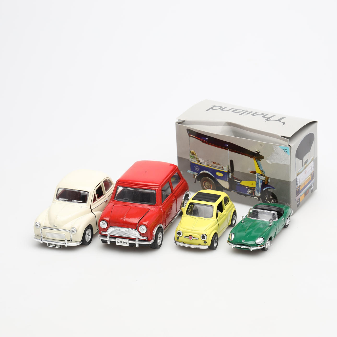 MODELLAUTOS, 5 sr, einschließlich Jaguar.