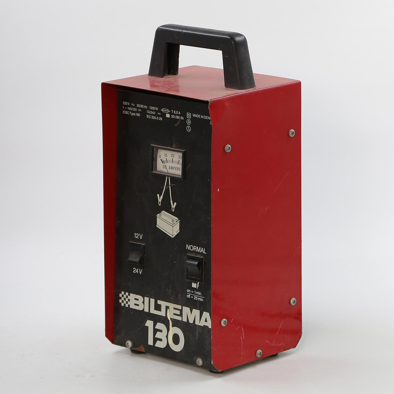 BATTERILADDARE, BILTEMA 130.
