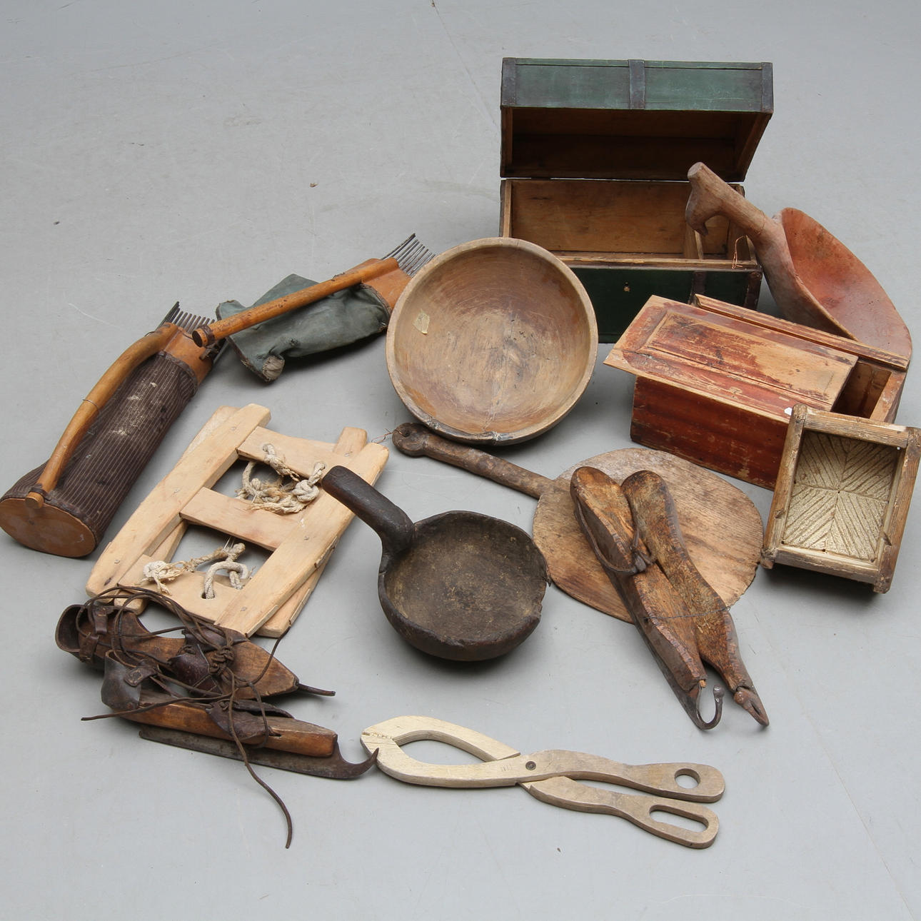 PARTI DIVERSE, allmoge, mestadel 1800-tal.