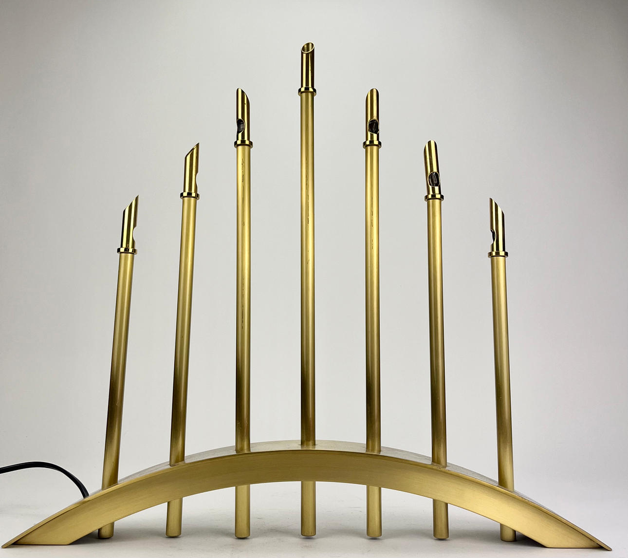 ELJUSSTAKE/ADVENTSKERZENHALTER, Markslöjd.