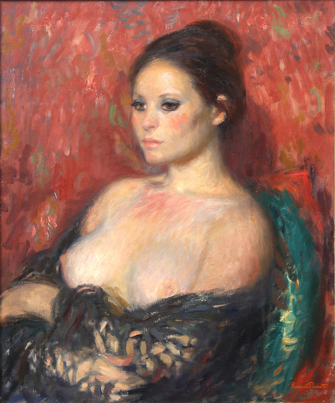 RAMÓN PICHOT. A girl.