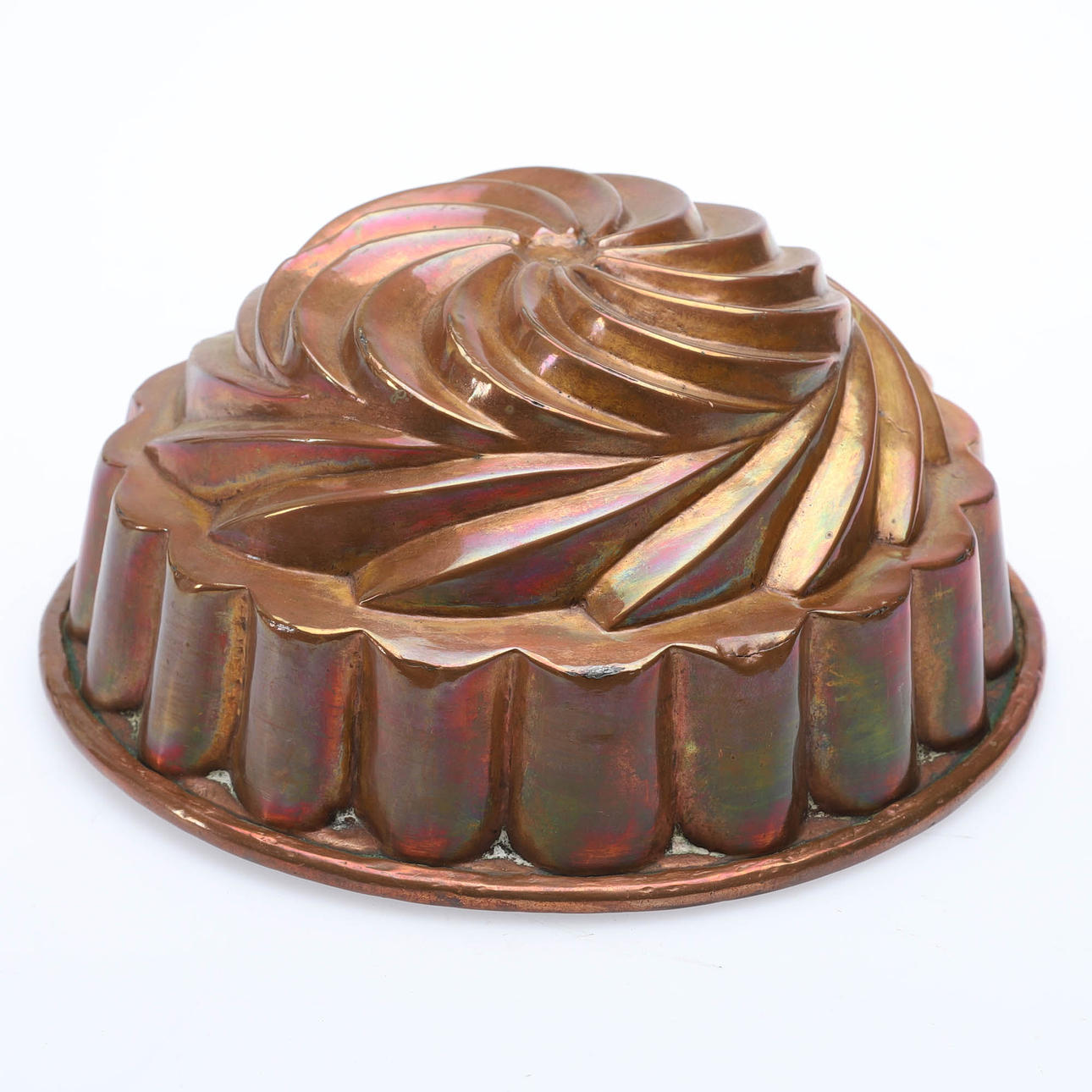 A copper ALADOBE FORM, 19th century.