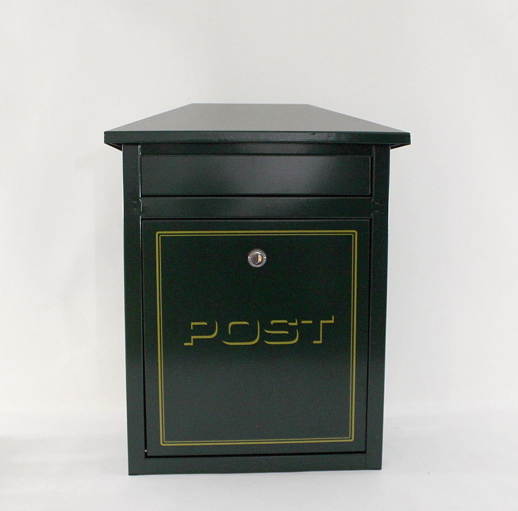 POSTLÅDA, förzinkat plåt, 2000 låsbar, Bröderna Berglund.