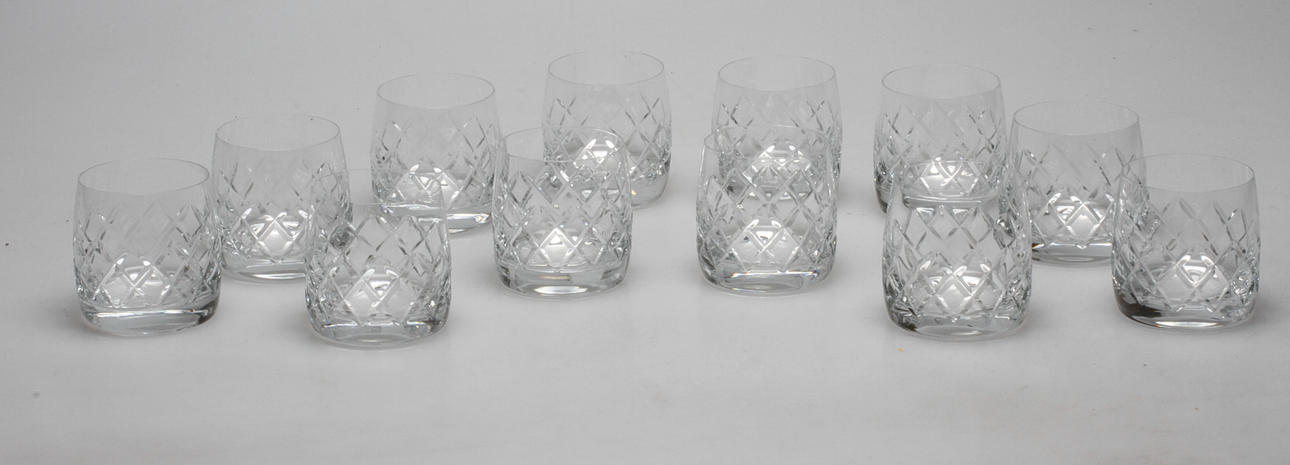 WHISKEYSERVIS, 12 st, 1900/2000-tal.