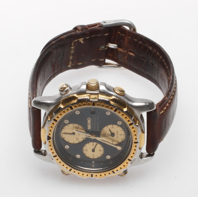 HERRARMBANDSUR, Seiko, Chronograph, Sports 150.