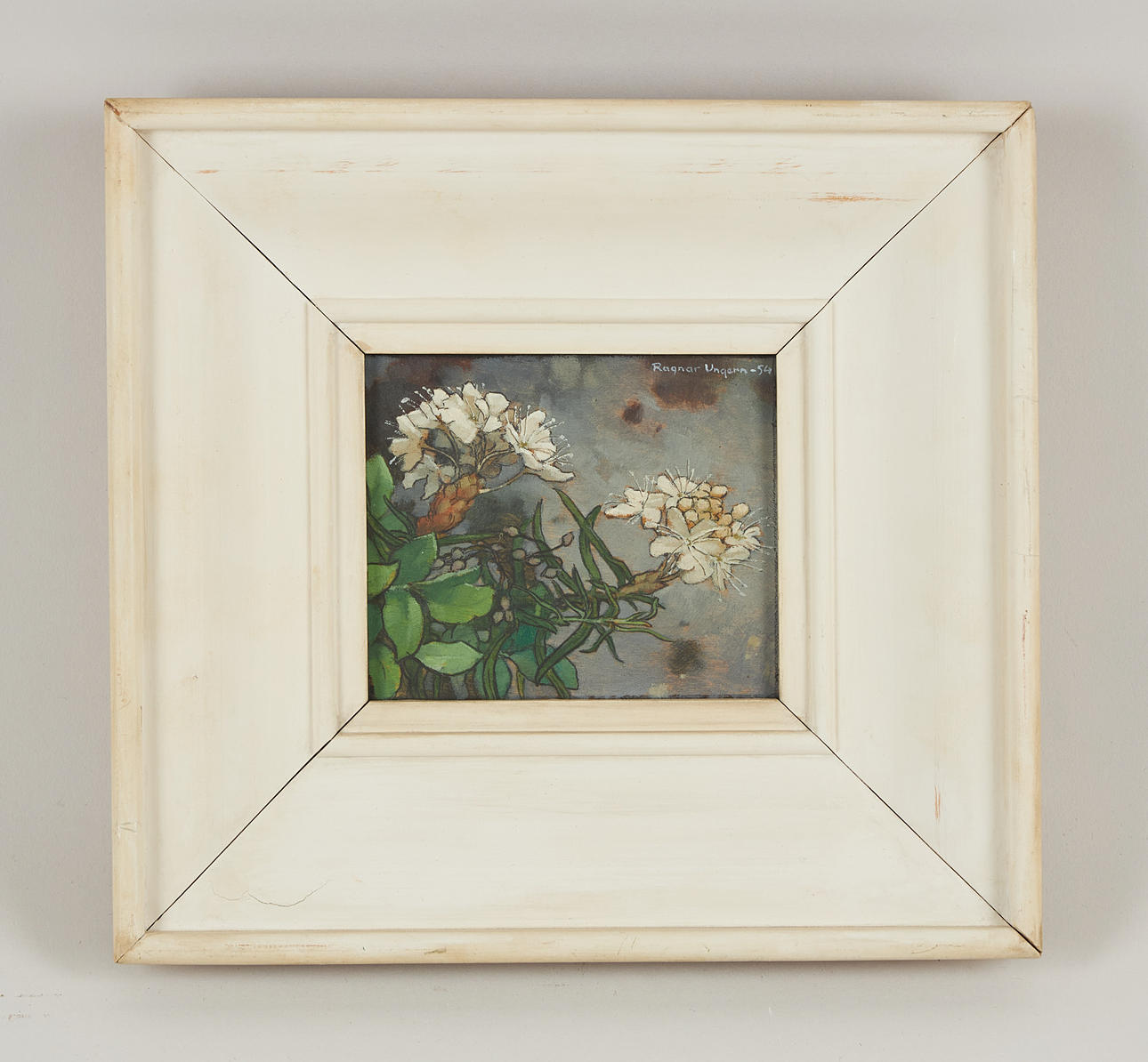 RAGNAR UNGERN. Marsh, signed and dated -54, oil on panel.