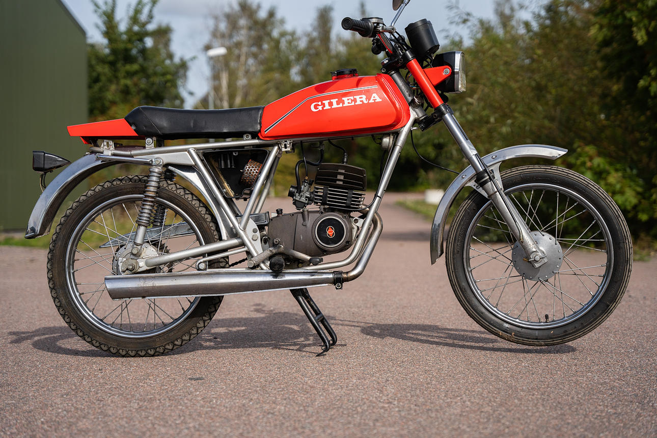 GILERA, model 50TS, ca 1978.