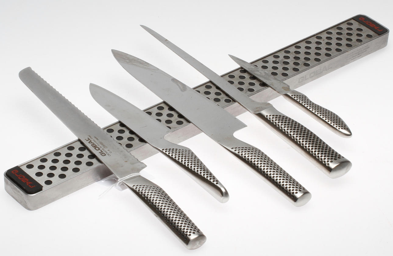 KÖKSKNIVAR, 5 st, Global, Japan.