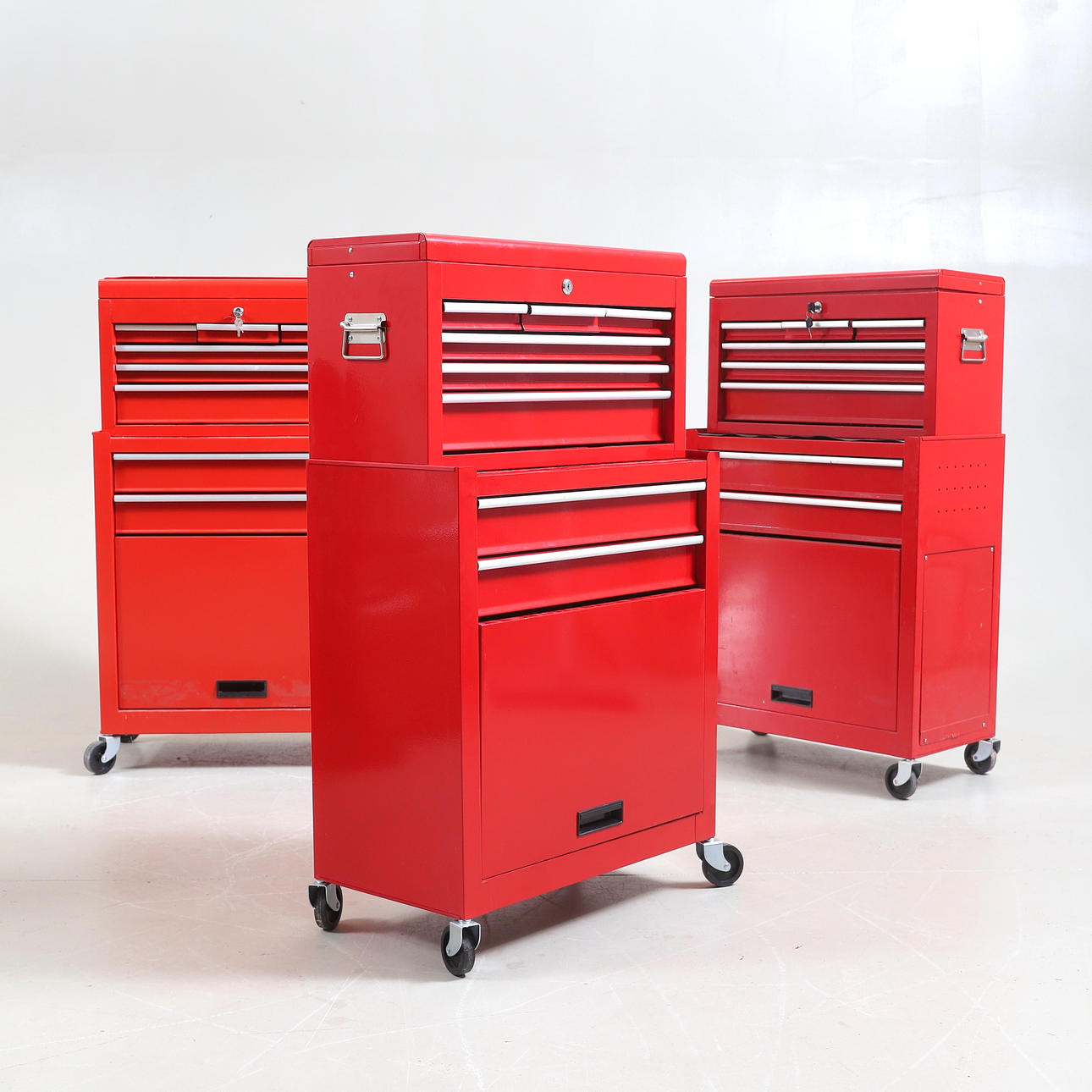 VERKTYGSHURTSAR, 3 st, metall, samtida.