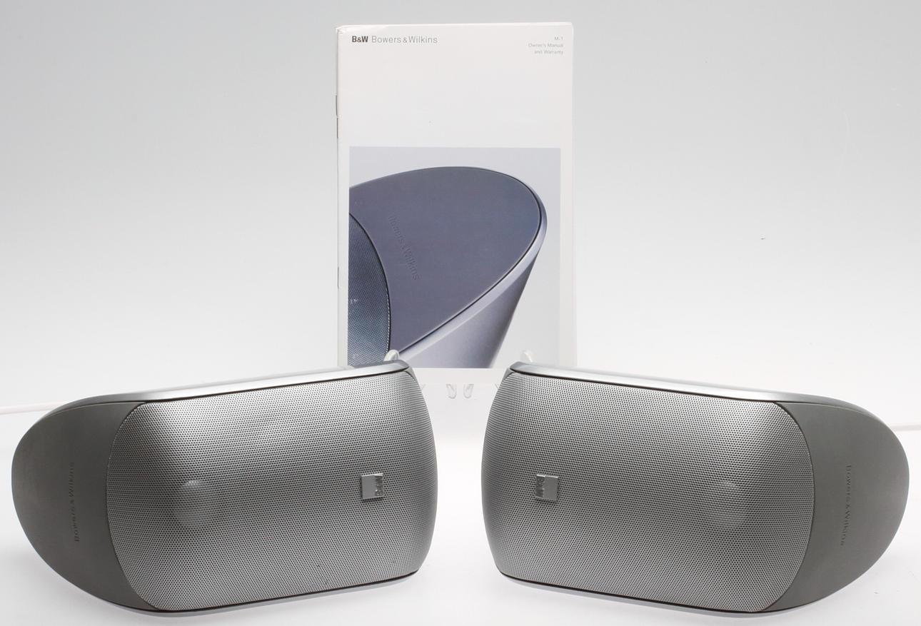 KOMPAKTHÖGTALARE, ett par, Bowers & Wilkins M-1.