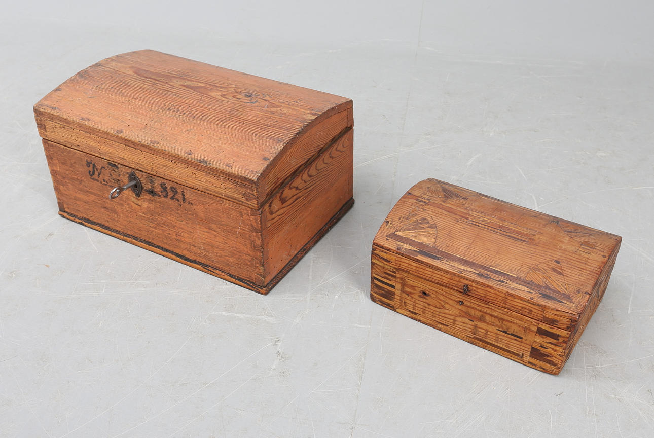BOX, 2 pcs, 1800s.