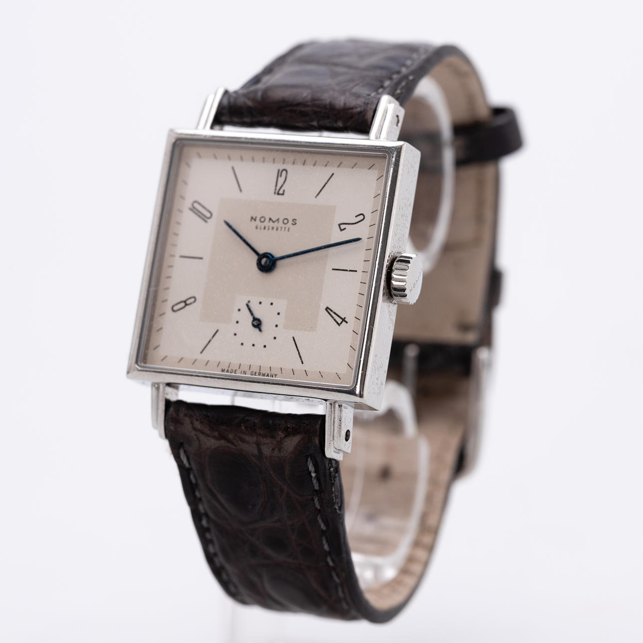 Nomos “Tetra” glassworks.