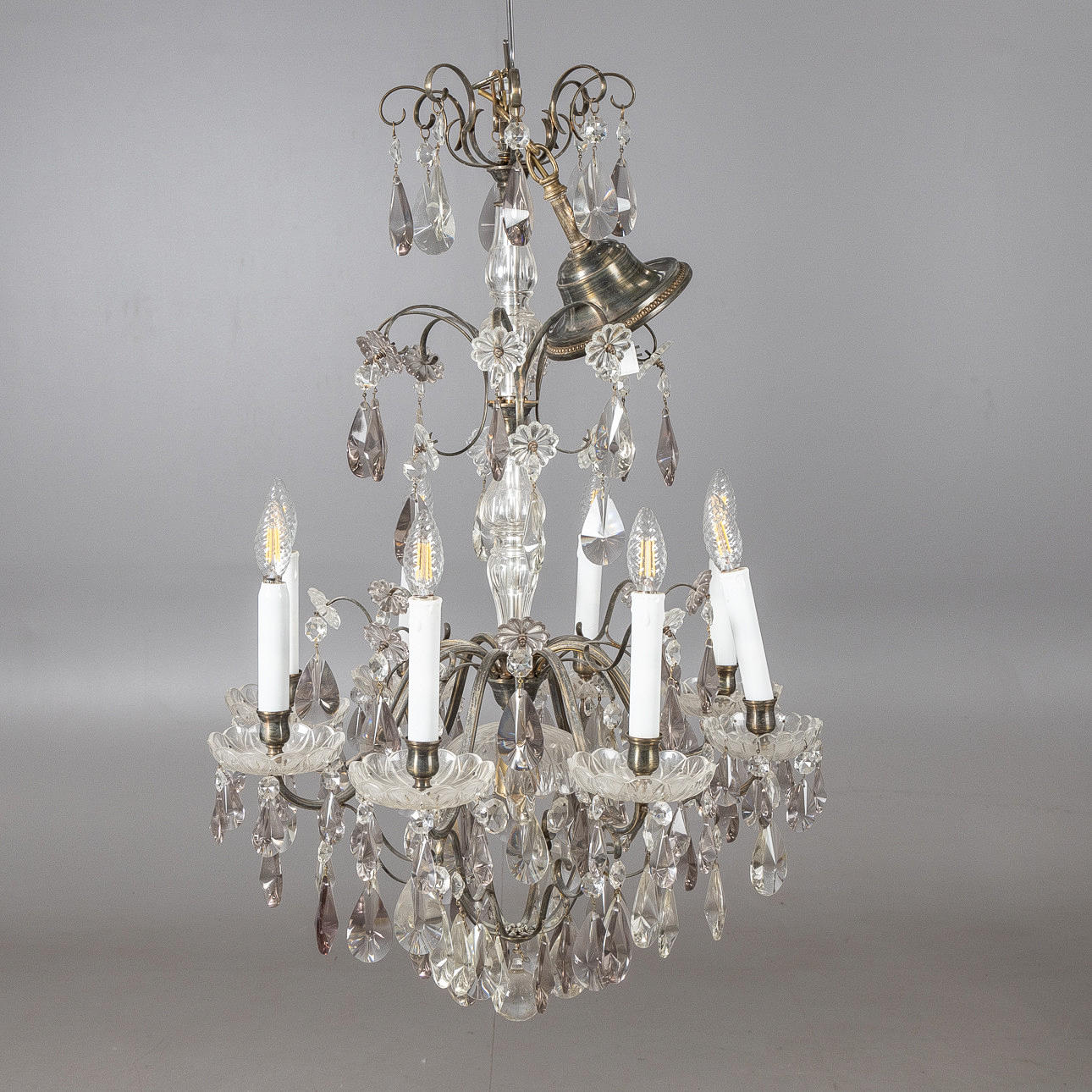 A 20th century Rococo chandelier.