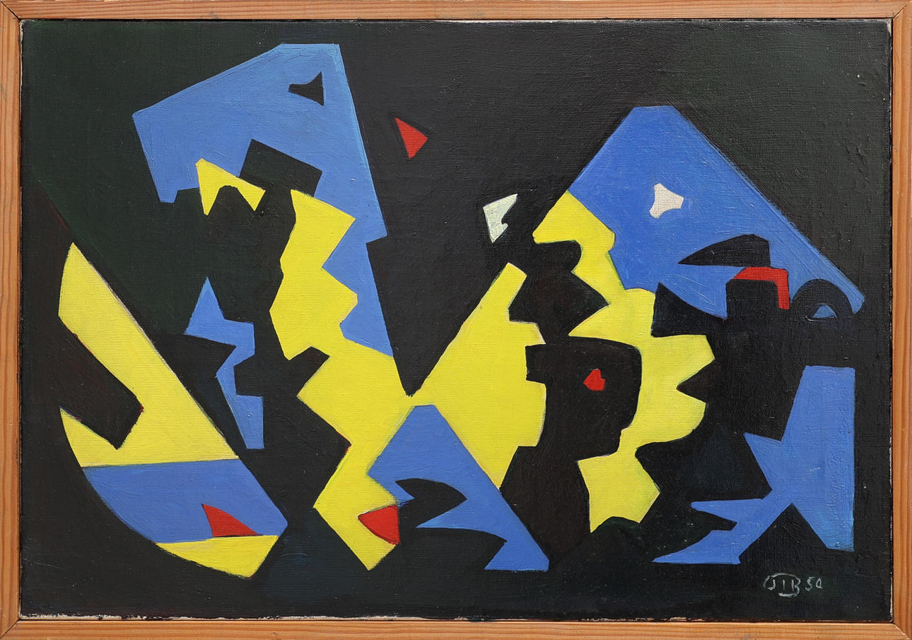 JOHN IVAR BERG (1916-2003). “MAGIC NIGHT”, 1950.