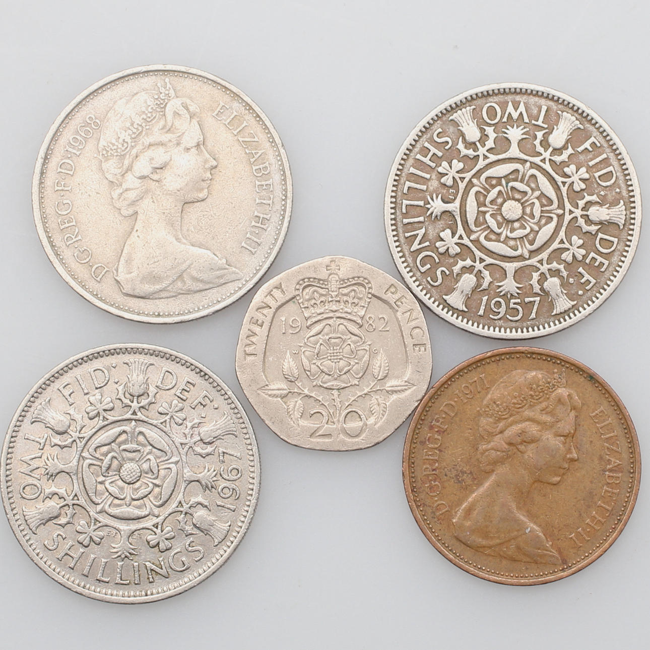 MYNT, utländska, 1900-tal.