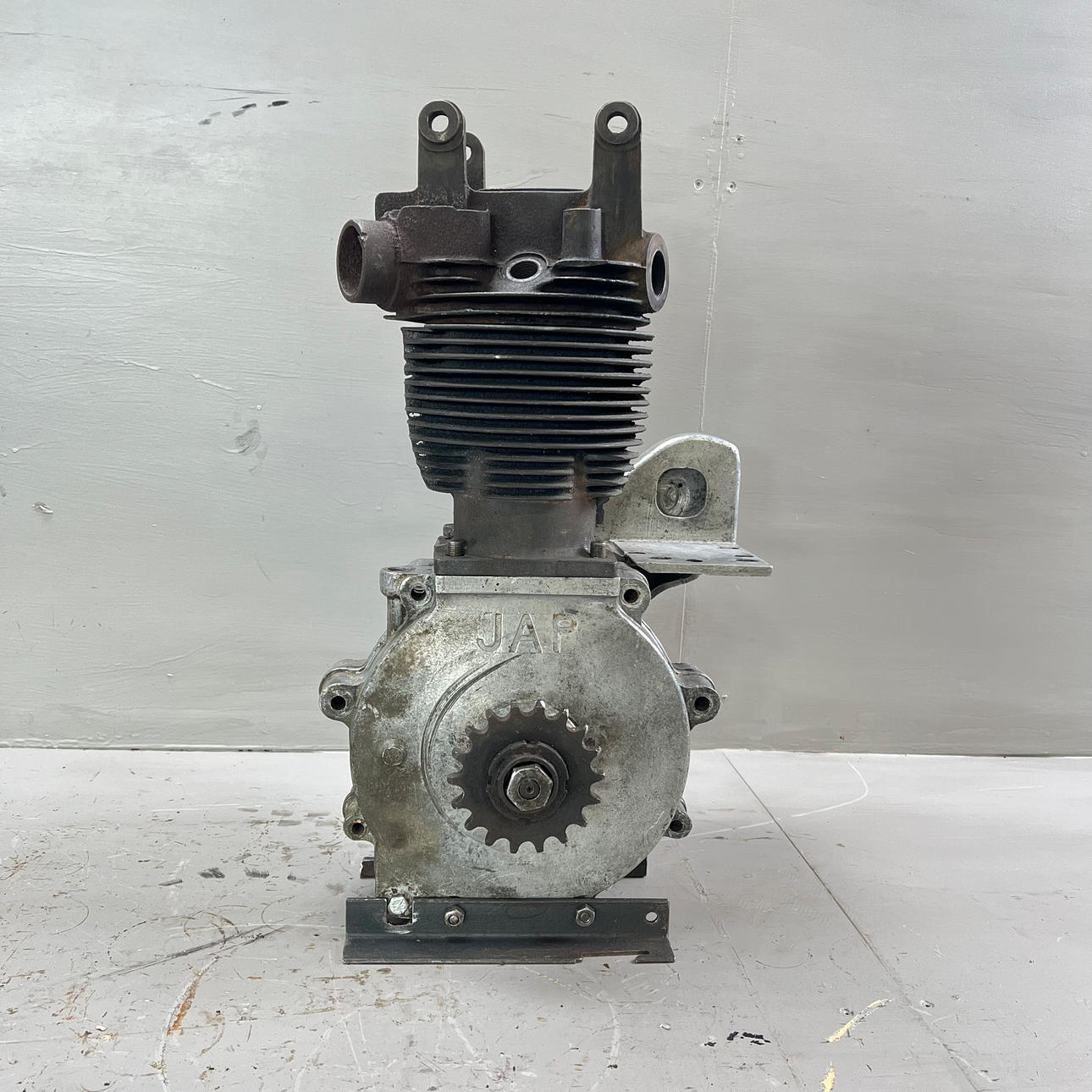 JAP, engine, 500cc OHV, 1932.