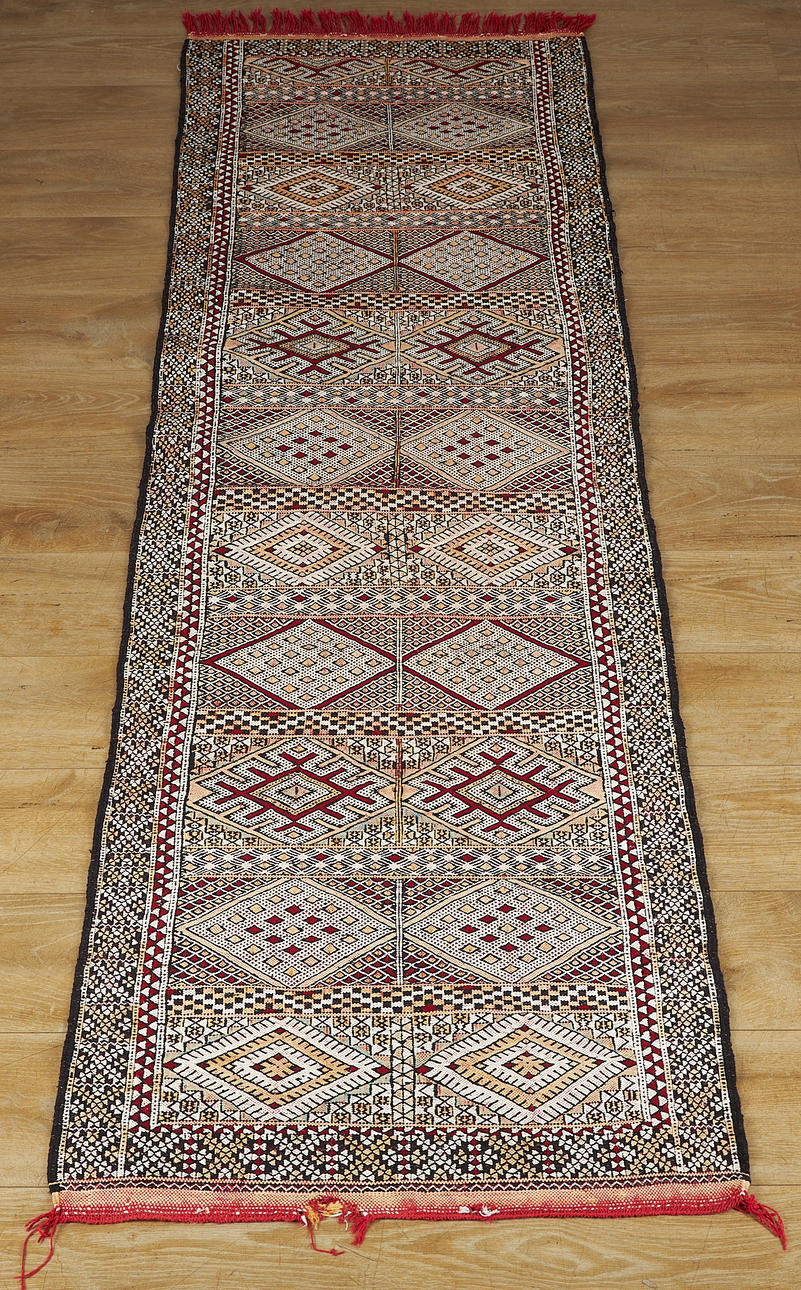 CARPET, Berber Kilim, Morocco.