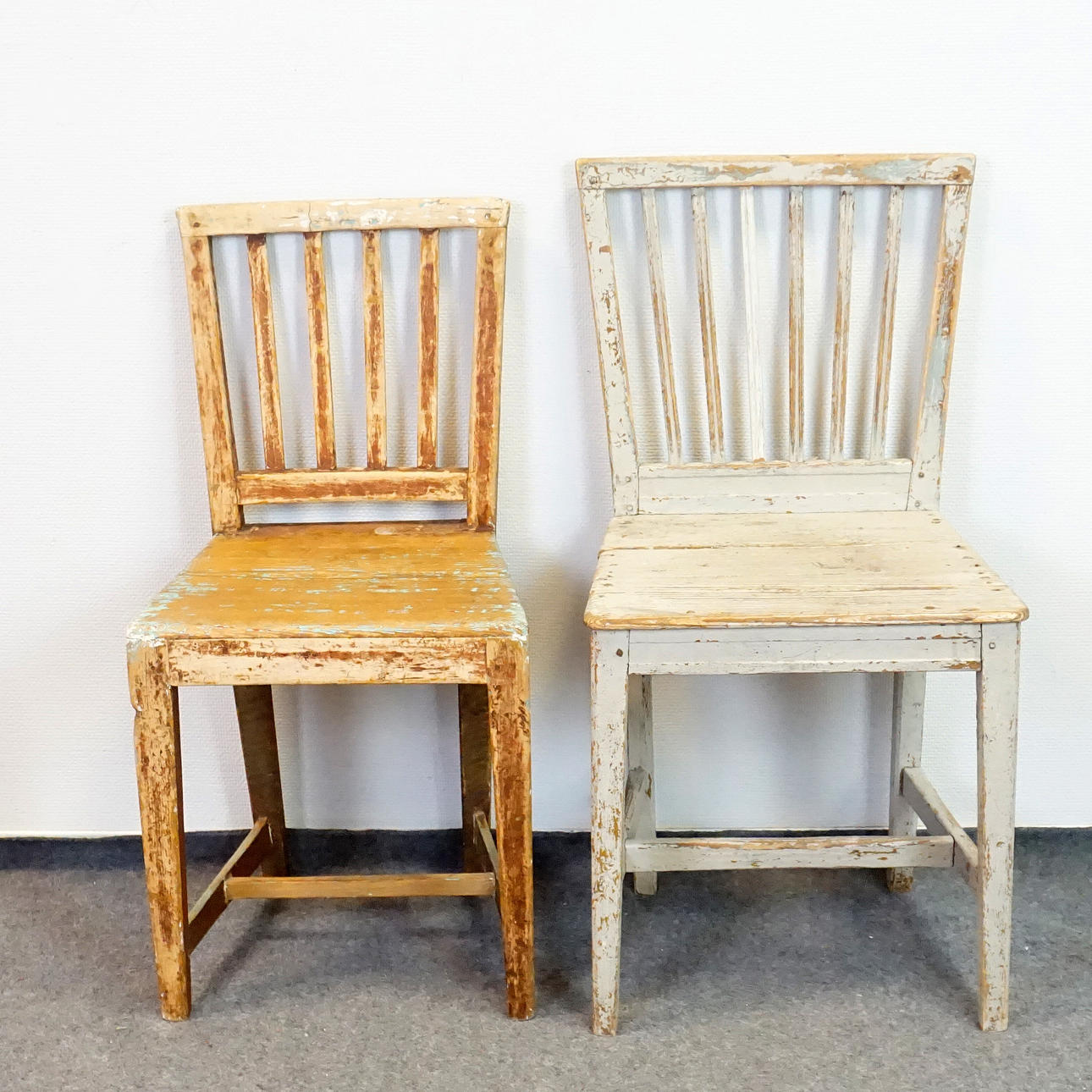 PINNSTOLAR, 2 st, 1800 tal.