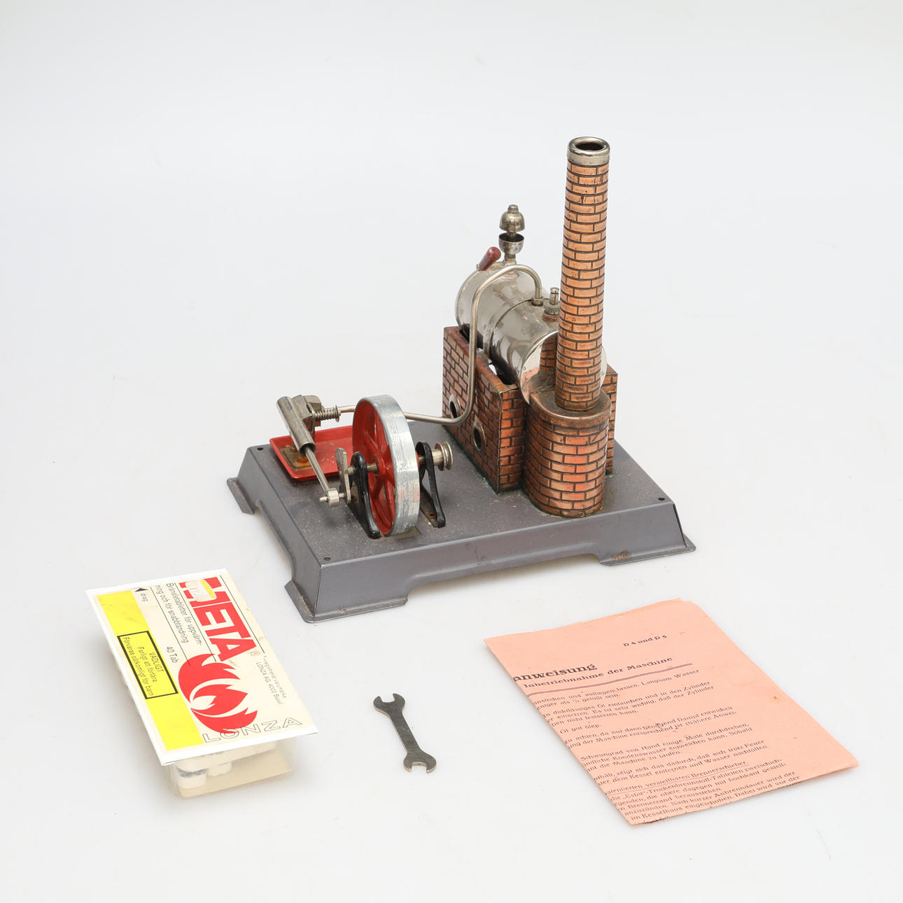 ÅNGMASKIN, bränslekapslar.