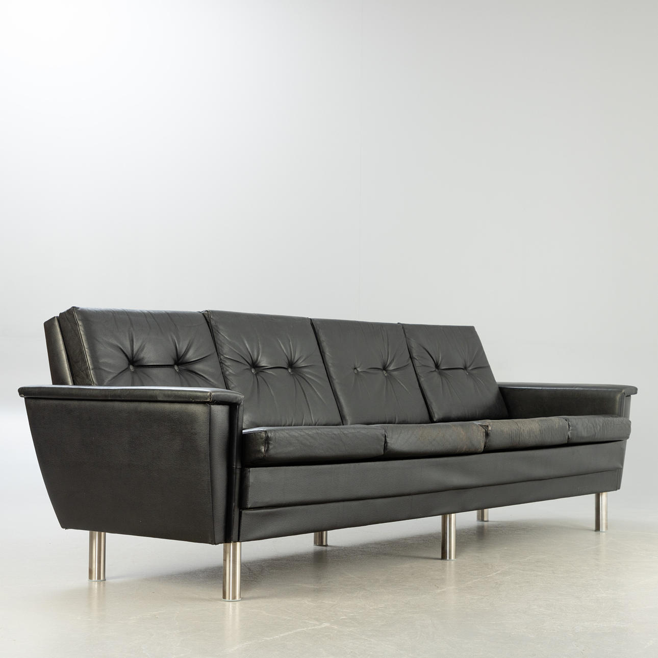 4-seater sofa, 1970s.