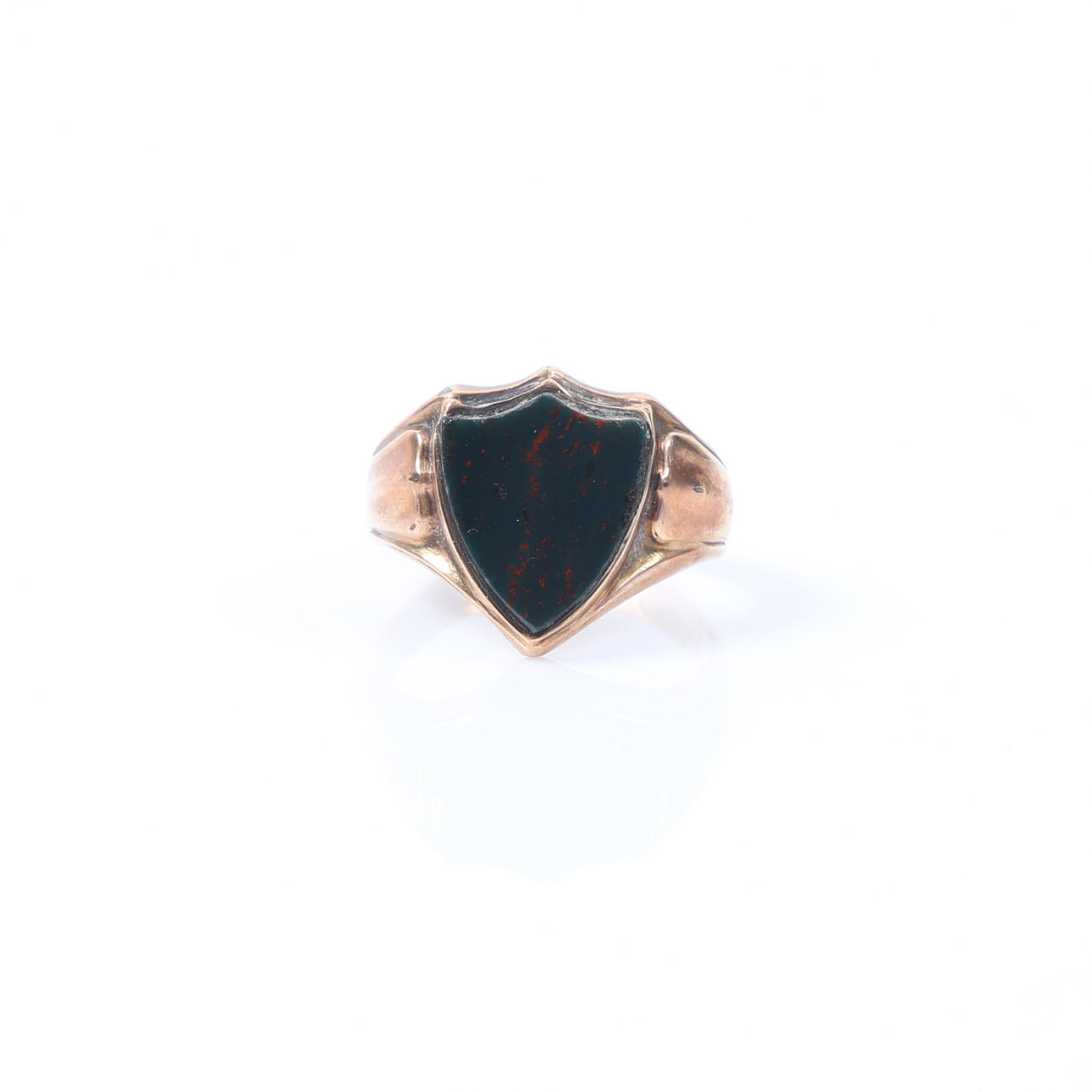 ANTIIKKI 9CT KULTAINEN SINETTISORMUS.